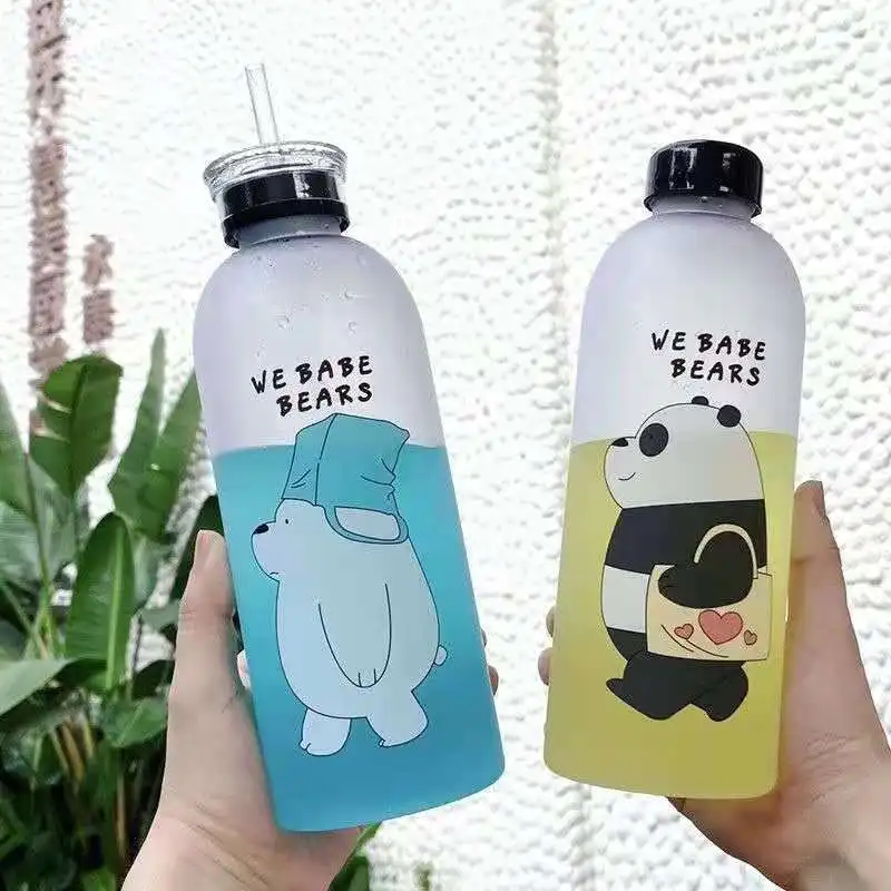 Wholesale 2022 New Nice Glass Liner Creative Water Bottle Simple