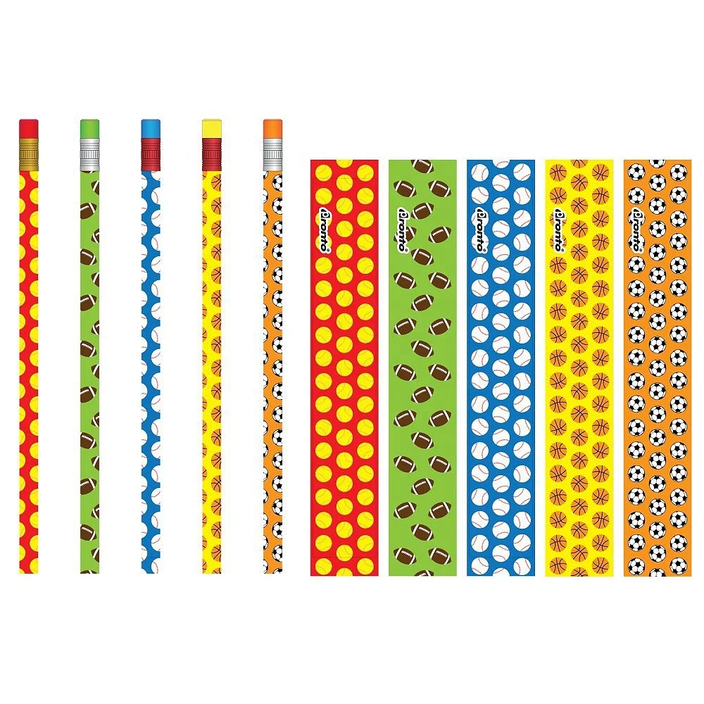 Custom Printing Heat Sensitive PVC Shrink Wrap Label for Pen/Pencil