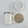 Accesorio de cámara asistente con zoom blanco.