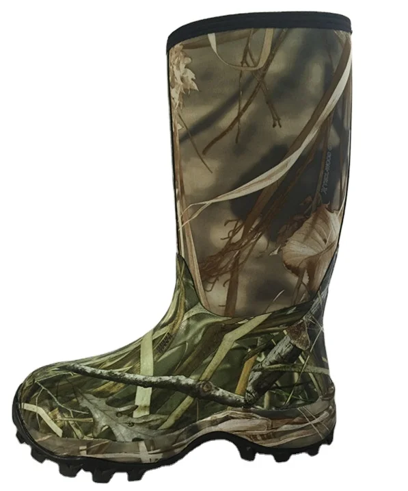 neoprene camo boots