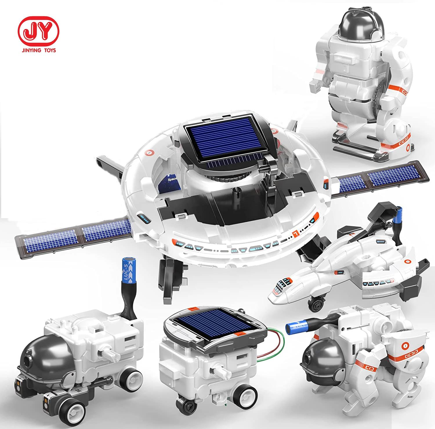 STEM Toys 6-in-1 Solar Robot Kit for Kids Educational Learning