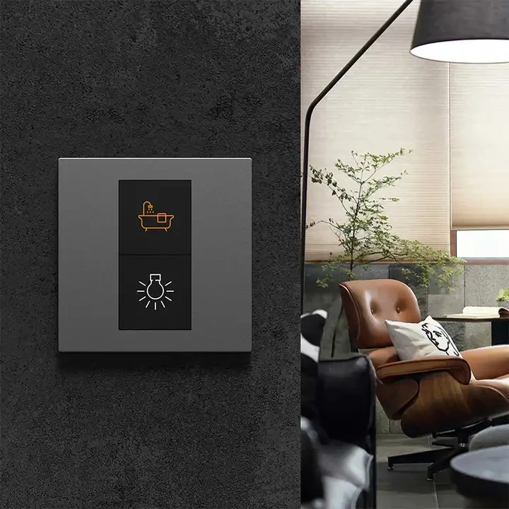 New Design Factory Smart Life Home House Rs485 Modbus Protocol Switch Led Light Wall Switch