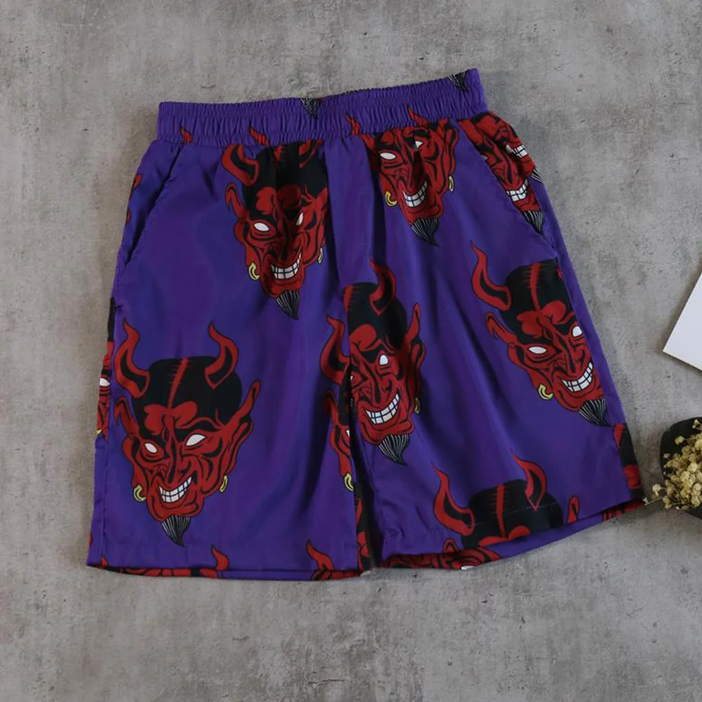 Cheap Factory Price Summer Sublimation All Over Print Shorts Beach Hip Hop 100% Polyester Mens Pattern Shorts680_voghion.com