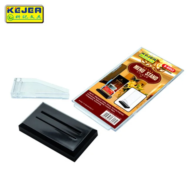 Популярная Прямая поставка с завода практичная подставка для меню основанием держатель знаков A6 вставка карт Настольный