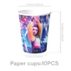 Paper cups-10 pcs-demon hunting girls group