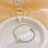 silver necklace