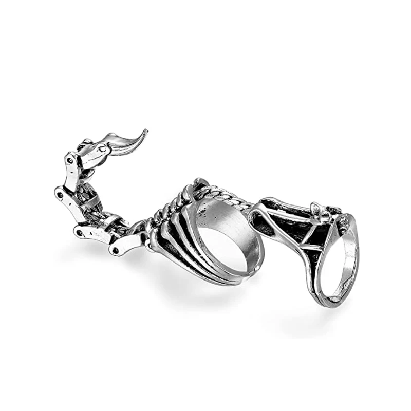 3 Anelli Portasigarette Osso - Regolabili, Vintage, Accessorio Fumatori Uomo Donna - Foto 10