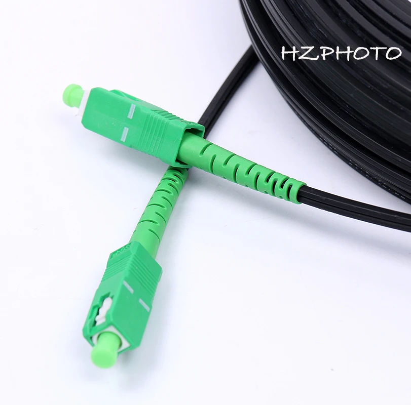 Factory Preconnectorized Drop Cable Sc/apc-sc/apc Fiber Optic Jumper Sm ...