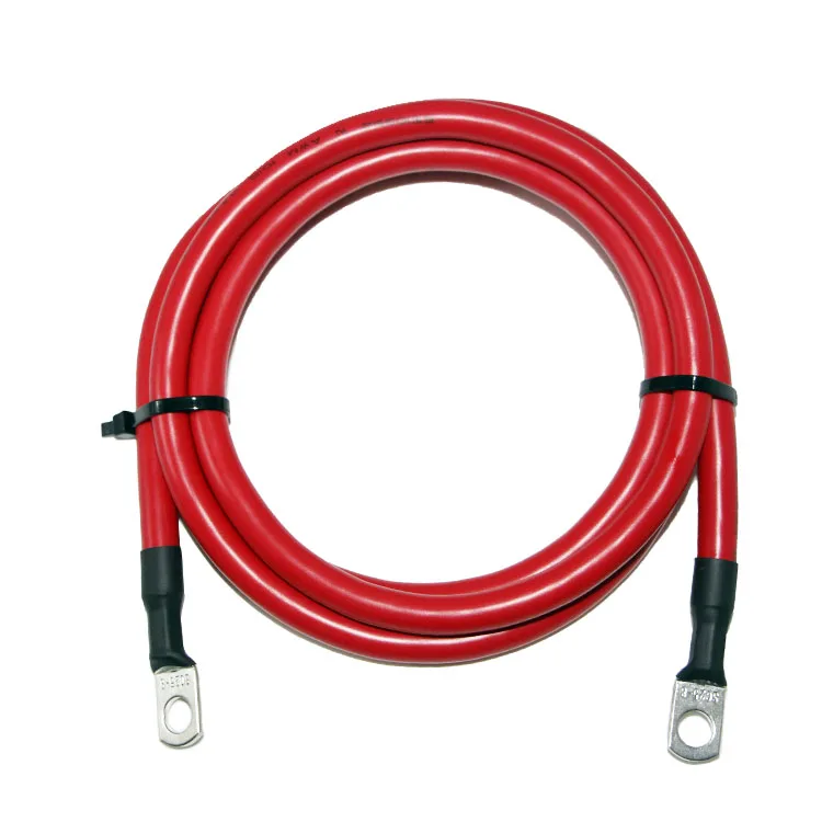 EXODA Auto Battery Cable 25 Mm² 200cm Copper Power Cable With Eyelets M 8 Red 12 V Car Cable Also For Your Charger By