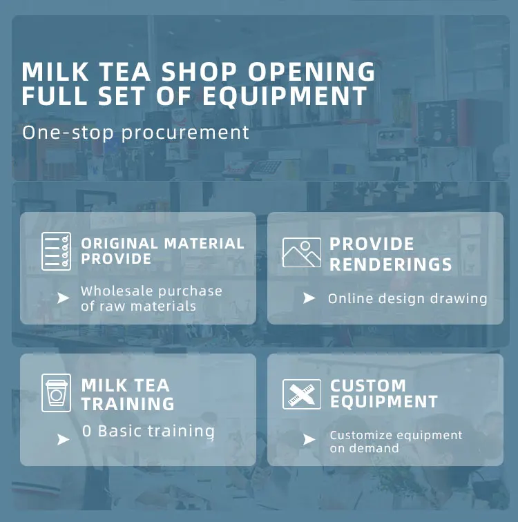 Bubble Tea Machine Big Set With Cooking Machine Automatic Buy Bubble