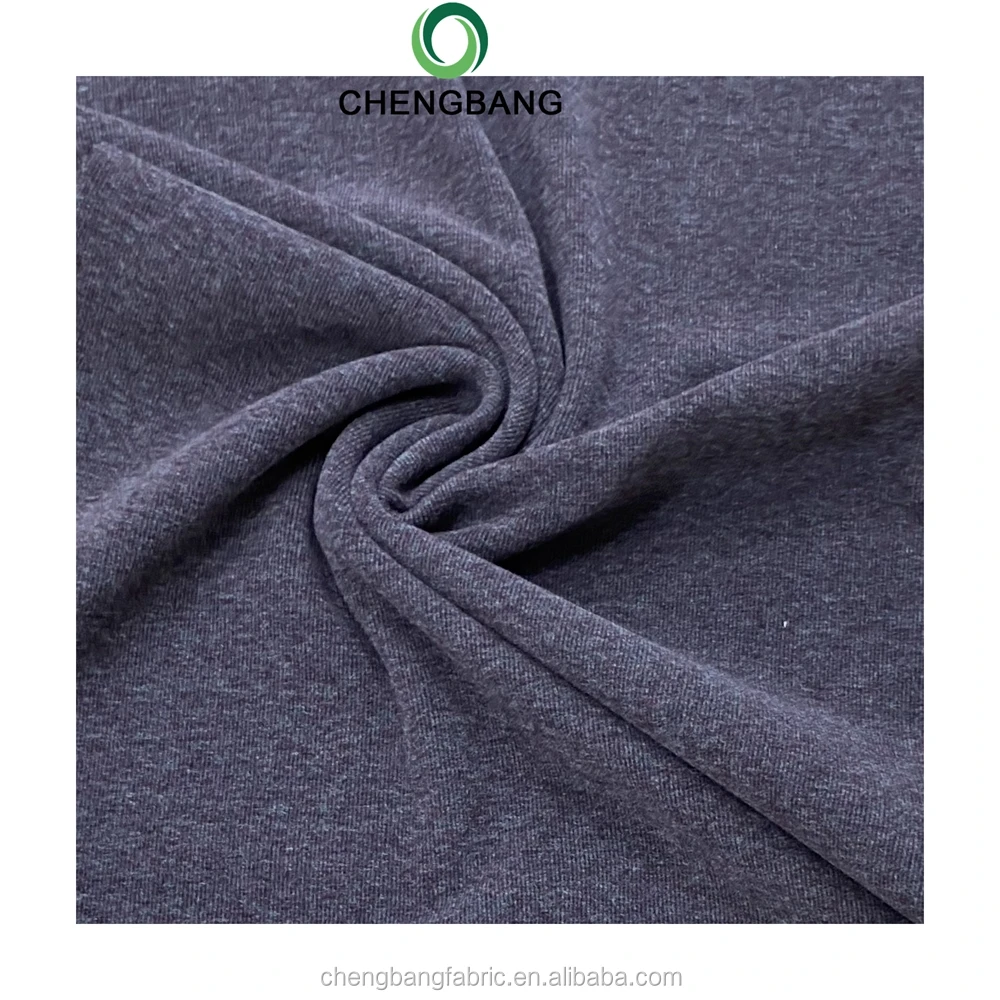 High Quality Extra Keep Warm Knit Polyester Rayon Spandex Double Side Brushed Heat Tech Fabric