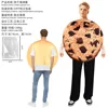Traje de esponja de galleta