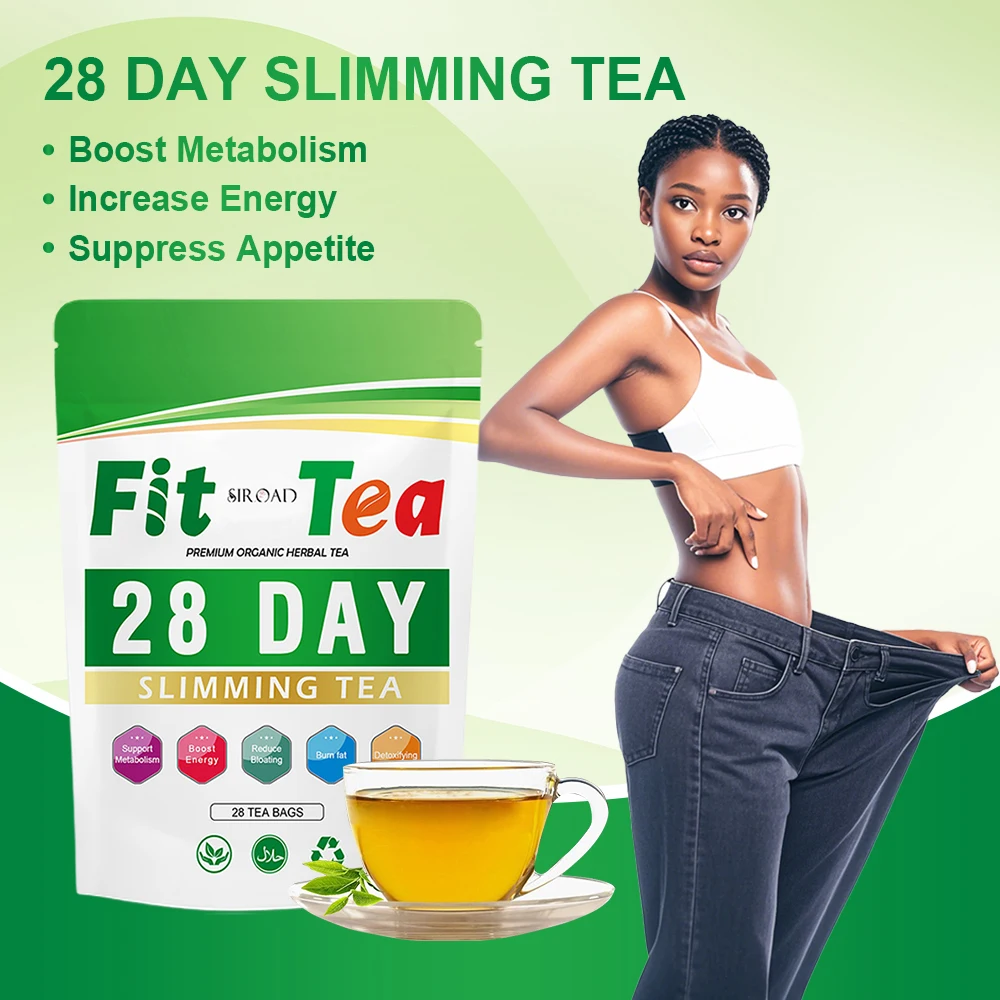 Organic Slimming Tea for Belly Fat Reduction Green Tea Extract Lotus Leaf Cassia Seed Traditional Chinese Herbal Formula for Fat