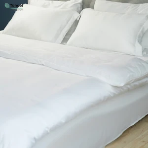 Sustainable 100% Tencel Lyocell Bedding Sets Luxury Bed Sheet Set