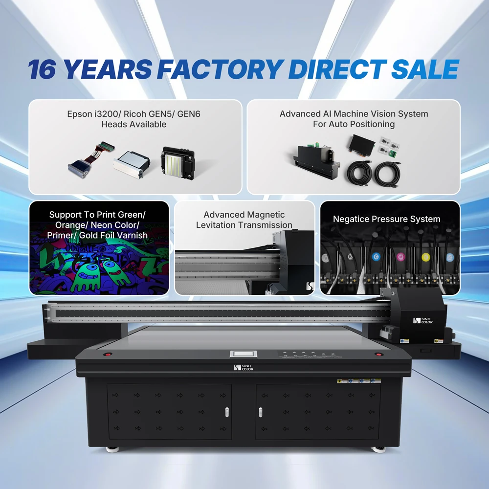 Sinocolor Fine-Art Printing UV Printer FB-2513 for Sale