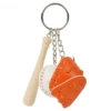 3 en 1: Bola grande blanca de 3.5 cm con interior naranja.