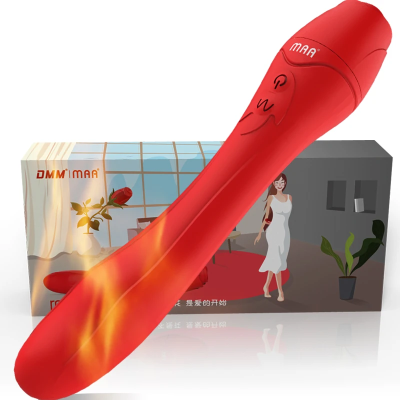 Rose Sex Toy Two in One Adult Tou Dildo Vibrator and Penis New for Women Extendo Wand Clictori Sucking with 10 Functions