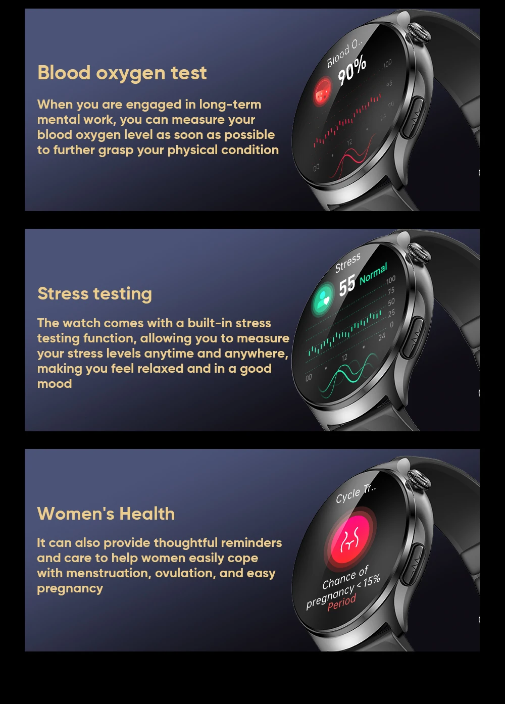 Welcome OEM Order, Factory Whole Selling 2025 Mt600 Relojes Round Smartwatch 1.56inch Amoled Bt Call Heart Rate Blood Oxygen Blood Pressure Monitoring Sport Smart Watch - Buy Health Smart Watch 2025 Smart Watch