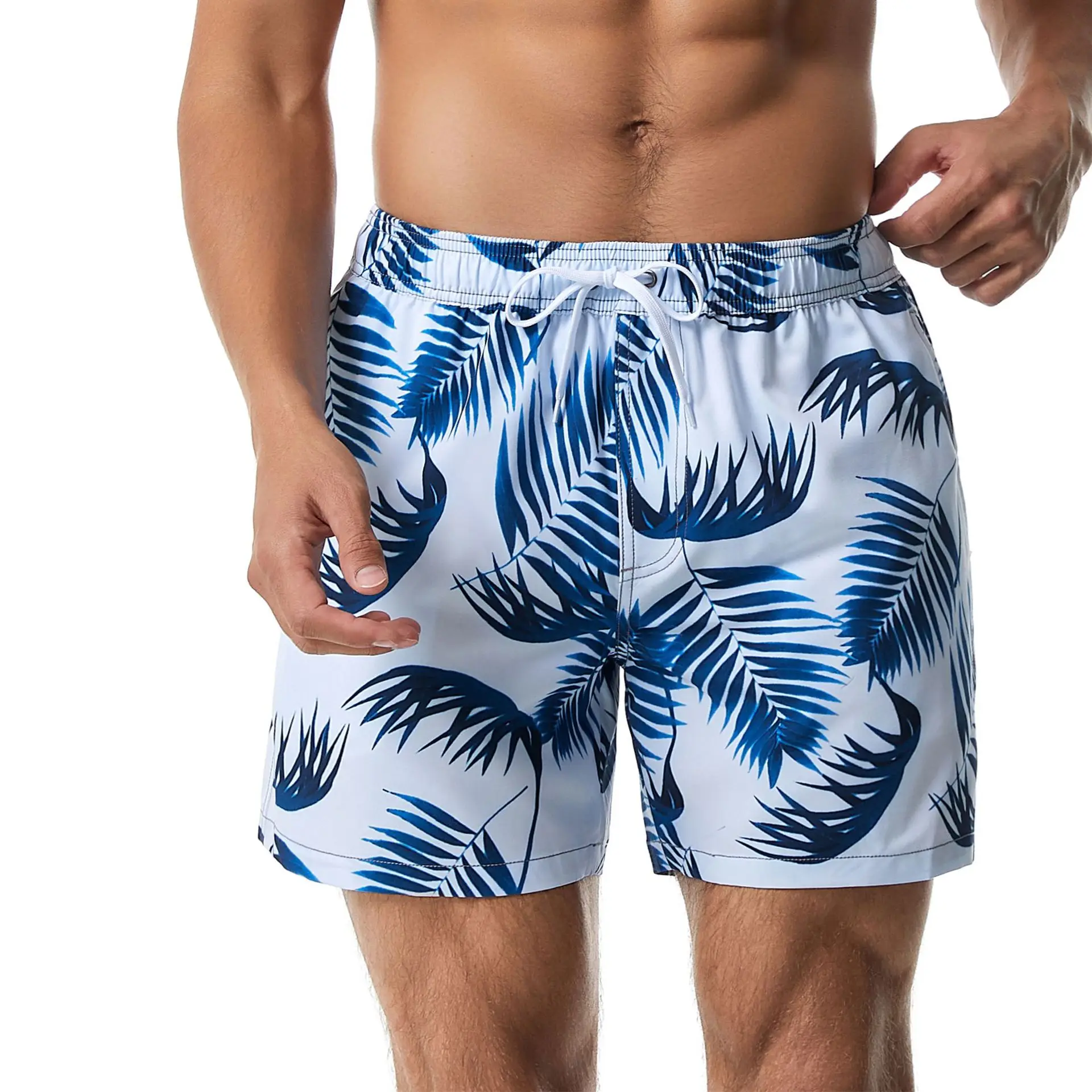Summer New Beachwear Printed Men's Seaside Shorts Sports Swimming Trunks Beach Swim Trunks Surf Shorts414_voghion.com