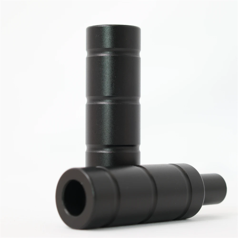 Motorcycle Modified Black M6 M8 Mudguard Fork Mount Headlight Tail Spot Light Black Cylindrical Bracket manufacture