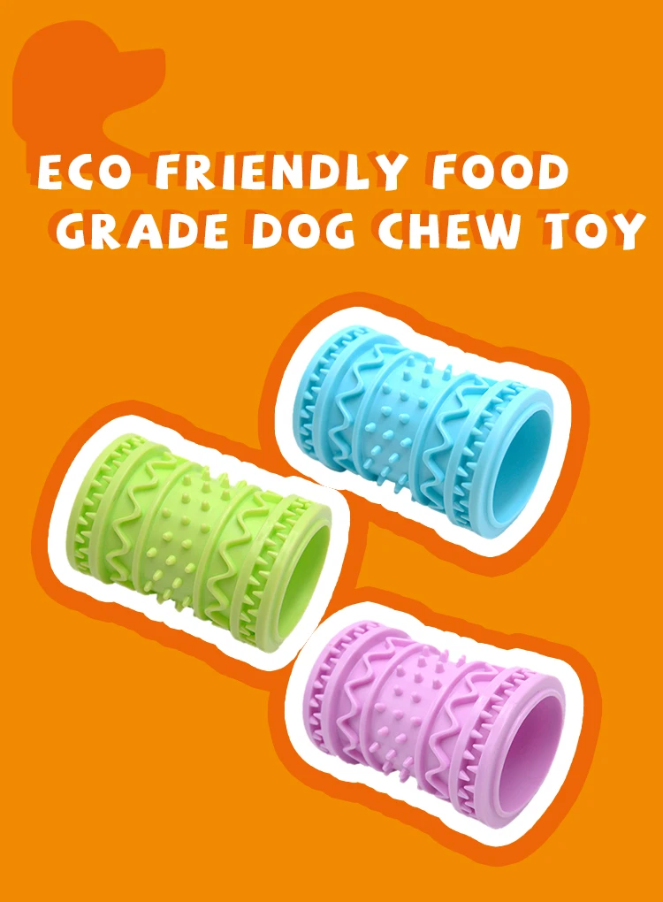 Famipet Custom New Arrival Durable Food Grade Tpr Teeth Cleaning Indestructable Dog Toy Pet Chew