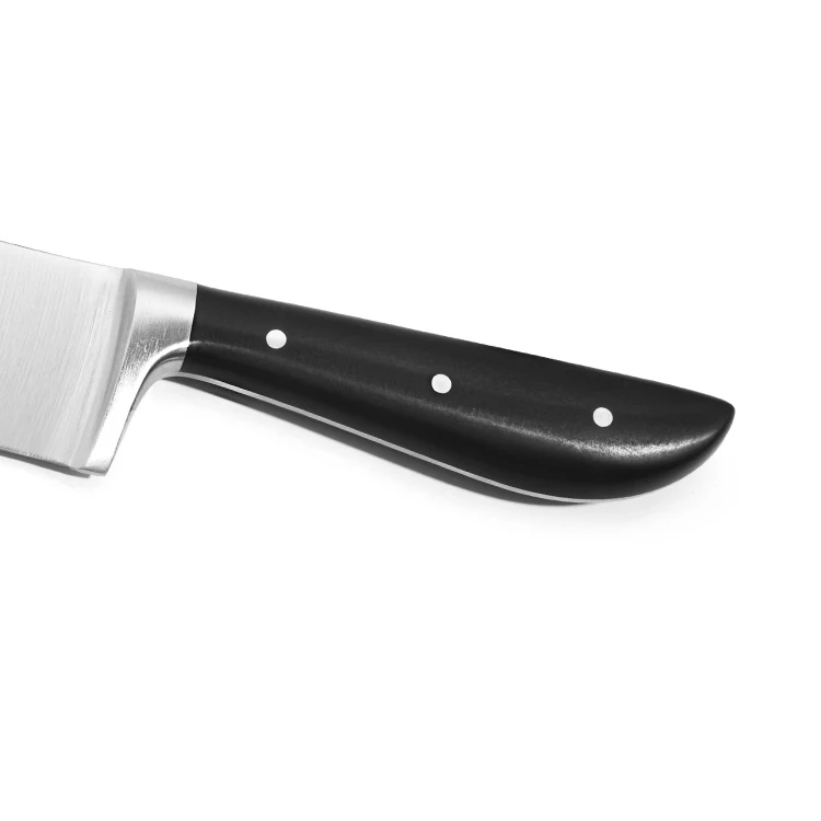 Cheap 7.8 Inch Eco-Friendly Chef Knife ABS Handle 3cr14 Stainless Steel Carbon Steel Blade 8 Inch Kitchen Knife by Chefs