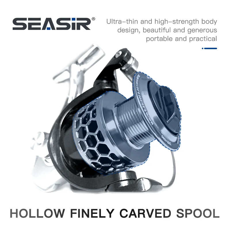 Seasir Fishing Reel and Rod Combo Line Counter Fishing Reels Wholesale Fishing Rods and Reels