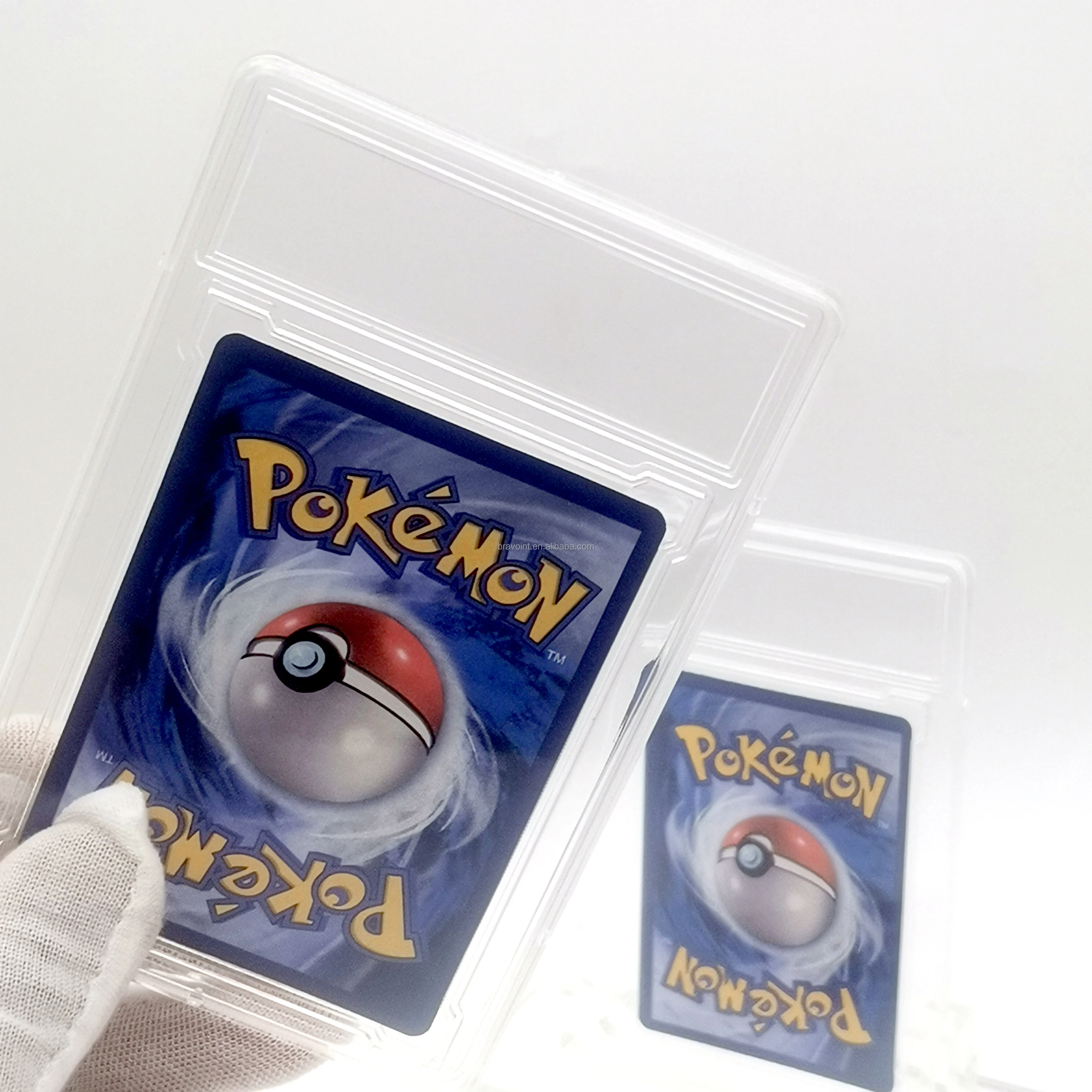 empty graded card slabs 25/50/75/100X Holder PSA Style Slab For Pokemon 35PT Cards Buy Professional Unsealed Empty Trading Card Slabs comparable to Beckett Custom Empty Graded Card Slab