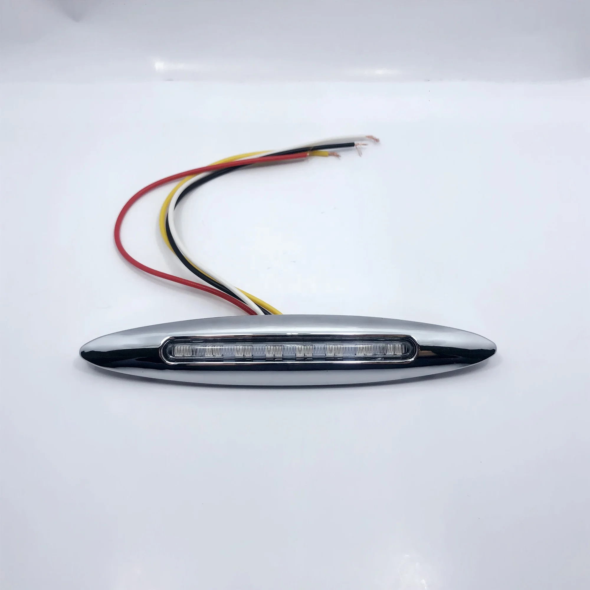NEW Led Side Marker Lights with Chrome Bezel Fit Freightliner  Truck Trailer Tractor Bus