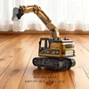 Little Expert [Alloy] Yellow Excavator (Alloy Buck