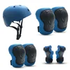 Blue plum blossom helmet-blue bullhead protective gear