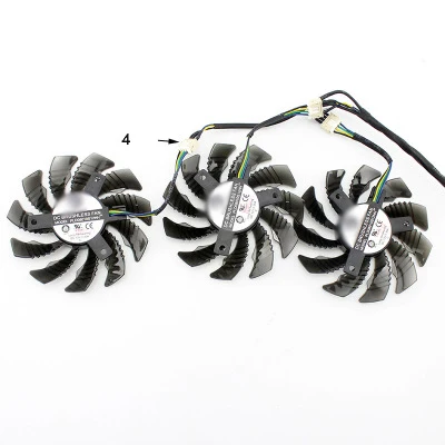 75mm Plds12hh For Gtx960 Gtx970 Gtx 980 Gtx 980ti 760 670 580 R9 290x Graphics Card Cooler Fan Buy Fan Cooling Fan Graphics Card Fan Product On Alibaba Com