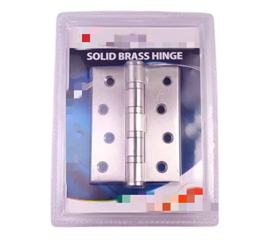 wholesale price square corner stainless steel 2bb bearing door hinges for 3x2.5 gold colour factory