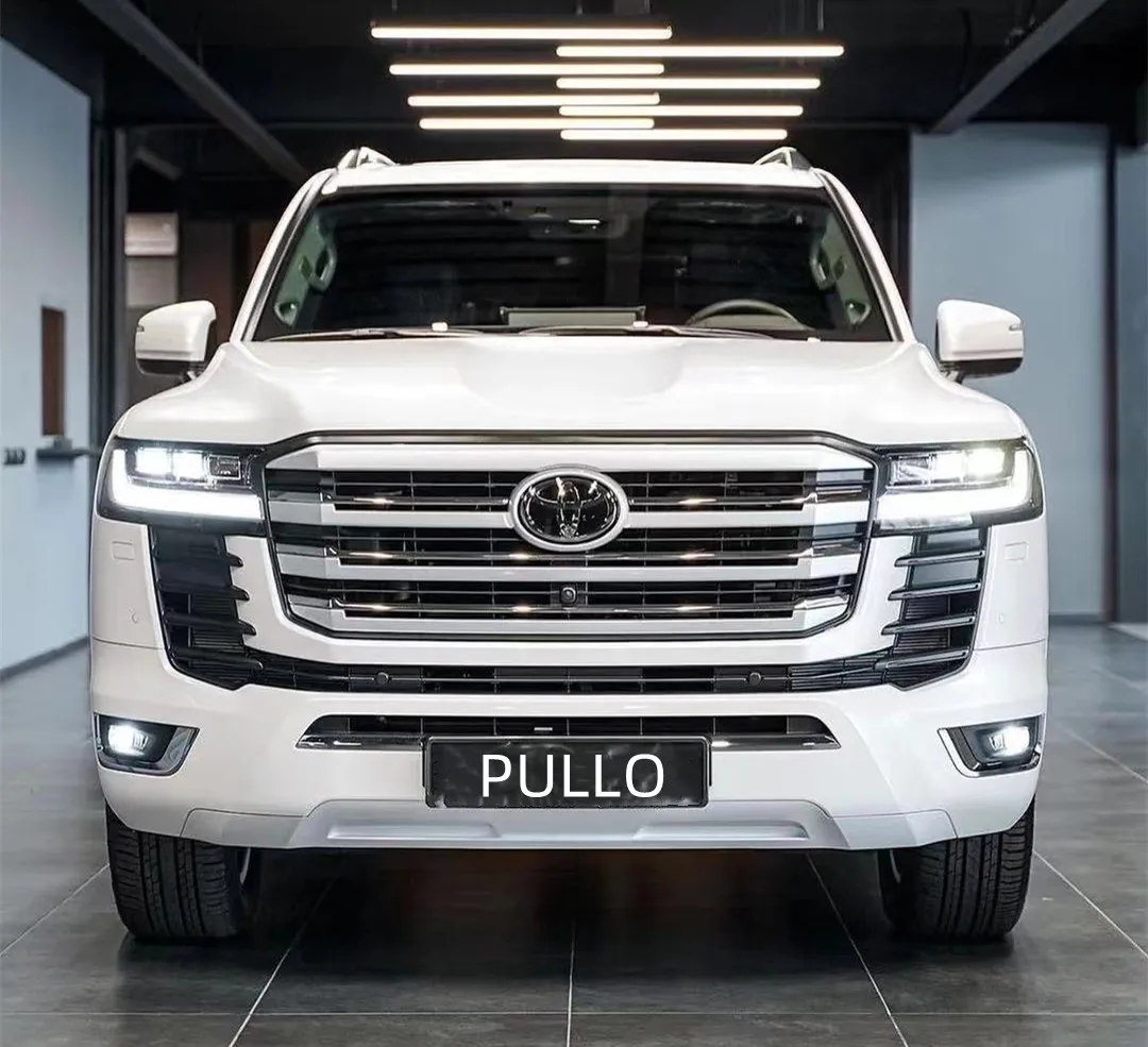 For Land Cruiser 200 Upgrade to Land Cruiser 300 Model Body Kit Include Rear Door Front Rear Bumper Grille Auto Lamps