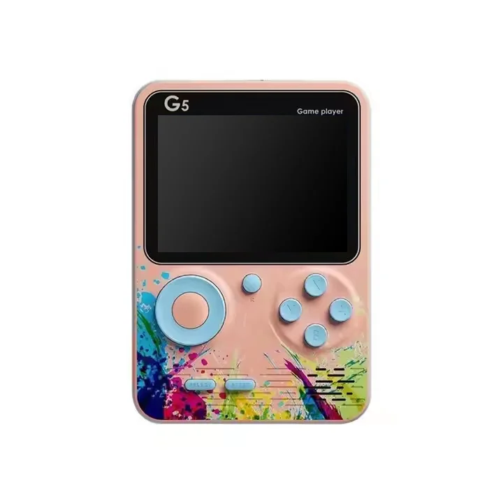 Doublé vert - Mini console de jeux vidéo rétro avec câble de charge