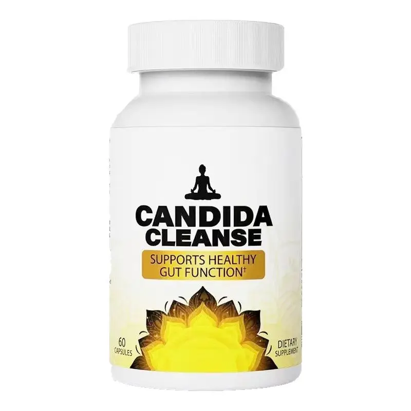 OEM Candida Cleanse-Advanced Probiotic Natural Herbal Formula Gut & Colon Support 60 Capsules Dropshipping for Adults Men Women