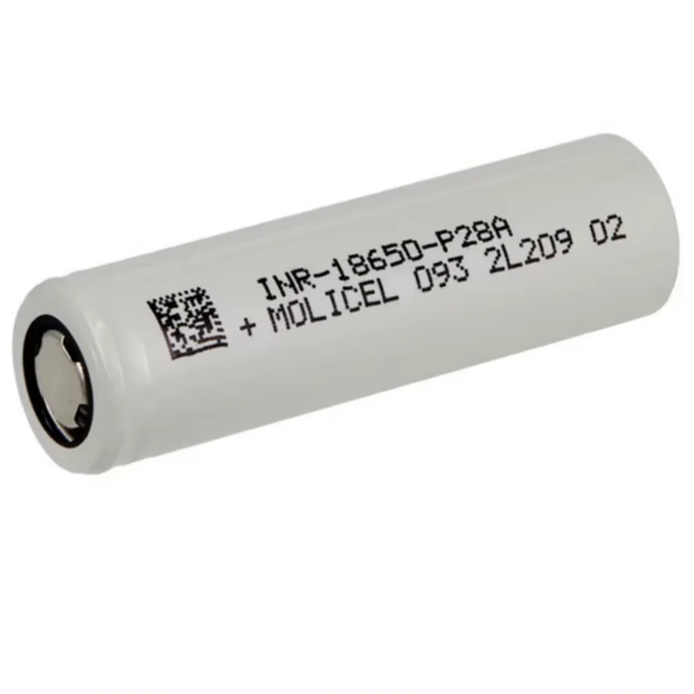 P28A Taiwan Molicel 18650 Battery 3.7V 2800mAh 35A Rechargeable Lithium Ion Battery For Molicel P28A