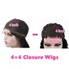 Perruque avec closure 4x4