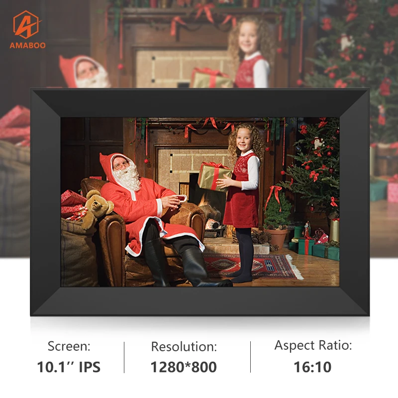 10'' Wifi Digital Photo Frame Video Movie/Photo Download