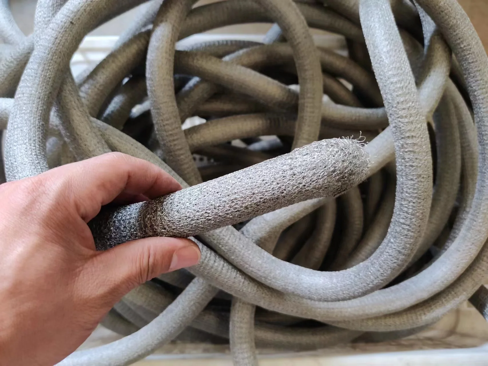 Metal Conical Emi Shielding Knitted Wire Mesh Gasket Buy All Mesh Emi