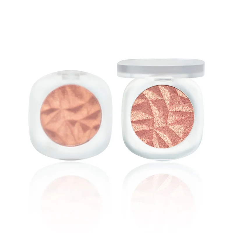 Товары для макияжа нейтральная пудра хайлайтера Румяна лица Осветляющий монохромный индивидуальный логотип инструменты