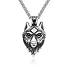 Wolf King + stainless steel chain