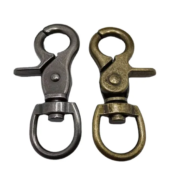 Wholesale vintage alloy dog buckle pliers keychain luggage accessories Bronze Dog Chain Keychain
