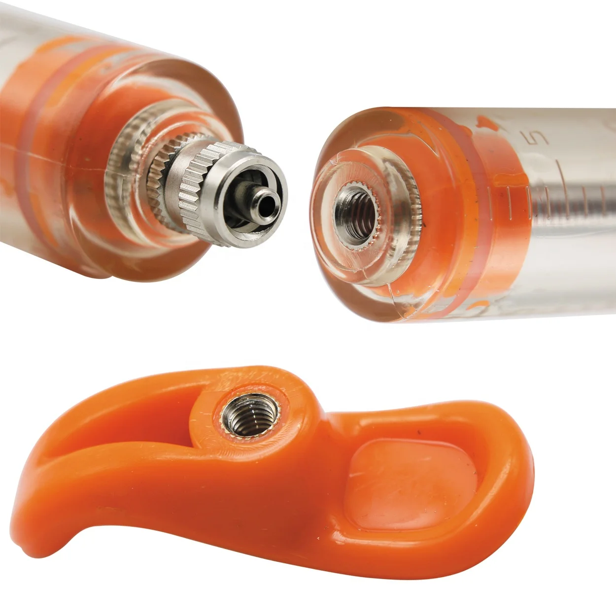 New Design 20ml Bird Baby Feeding Syringe With Curved Stainless Steel Tube Manual Feeding Gavage Feeding Tool