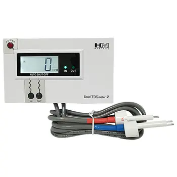 HM digital commercial in-line dual TDS monitor DM-2/DM2 Fish tank water conductivity meter