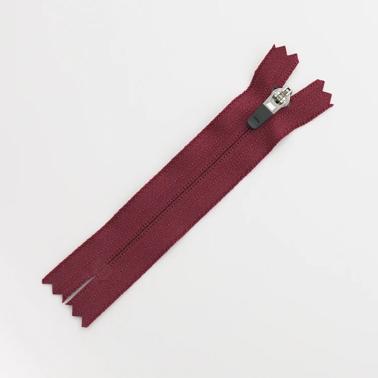 Ykk Zipper Invisible Multipurpose Closed-end Or Open-end Custom Bag  Accessories Nylon Plastic Zipper For Clothing Coat Jacket - Buy Custom 