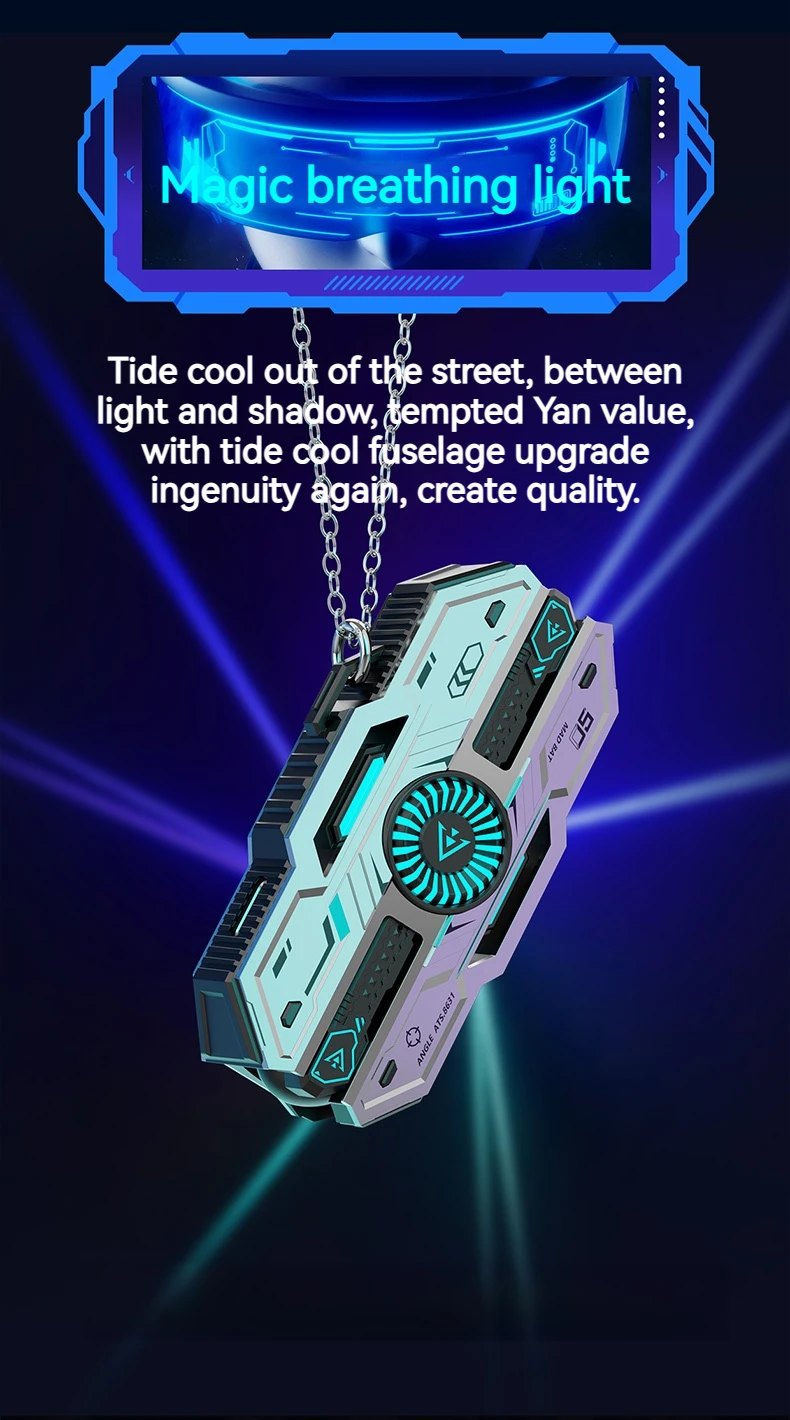 X37 Sci-Fi Earphone Lag-Free TWS Gaming Earbuds with Colorful Breathing Lights and Two Sound Effect Modes for Game and Music