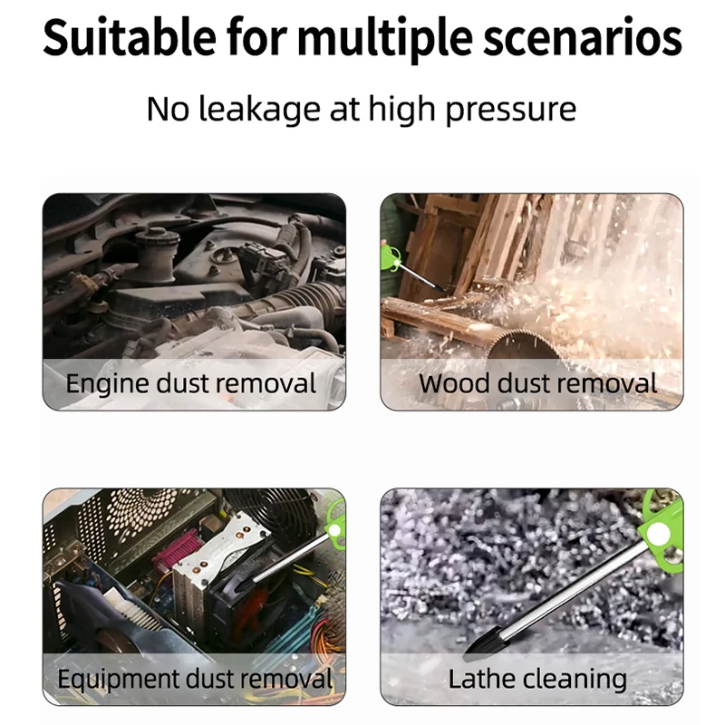 Pneumatic Cleaning Tool Air Duster Compressor Blower Pneumatic Air Blower Pneumatic Cleaning Tools for Air Compressor