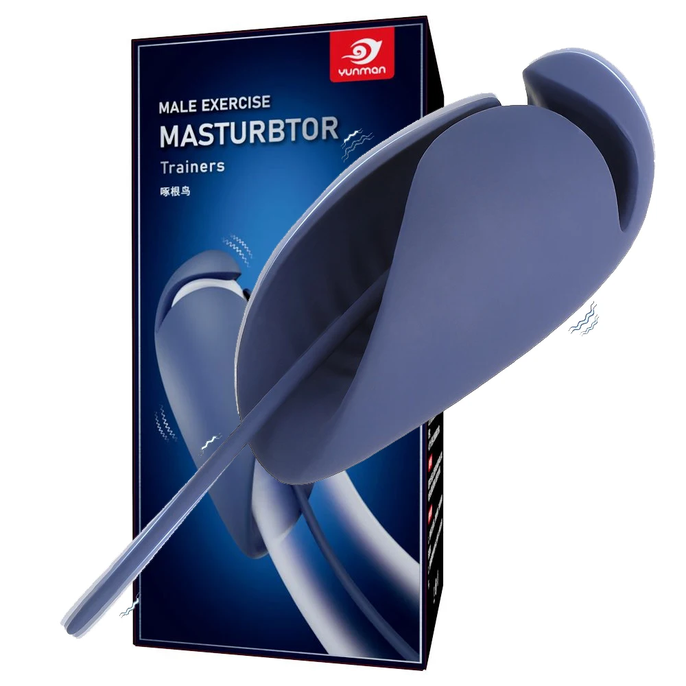 2 in 1 Male Masturbator Penis Training Vibrator Horse Eye Stick Glans  Vibrator Penis Trainer Stimulator Adult Sex Toys for Men