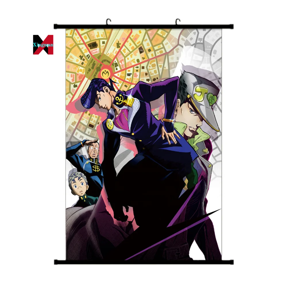 Ropa 2022 Wall Scroll Jjba Part 4 Jojo Manga Cover Poster - Buy Jojo Wall  Scroll,Jjba Part 4 Poster,Jojo Manga Cover Poster Product on 